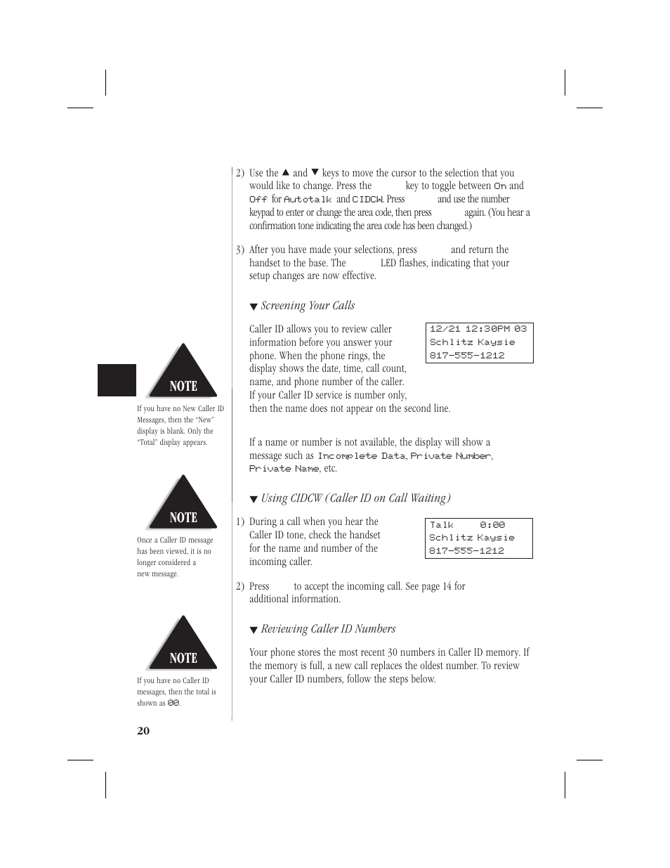 Uniden 1EXI7960 User Manual | Page 24 / 33