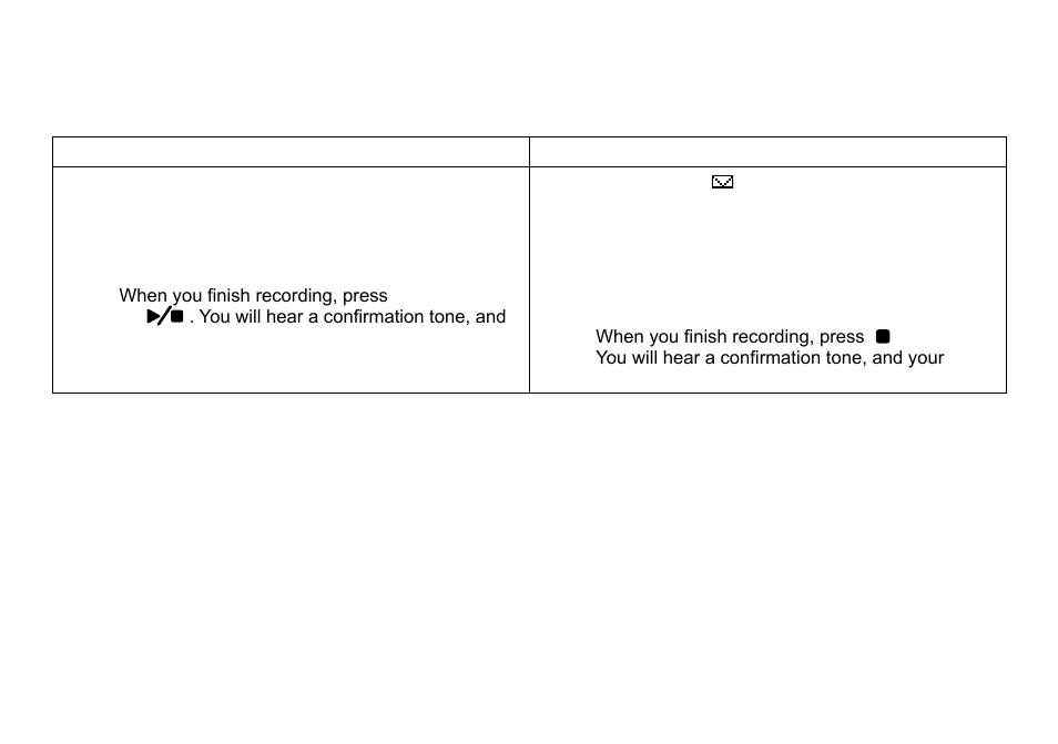 Recording a personal greeting, Selecting a greeting, Recording.a.personal.greeting selecting.a.greeting | Uniden DCT738 User Manual | Page 47 / 76