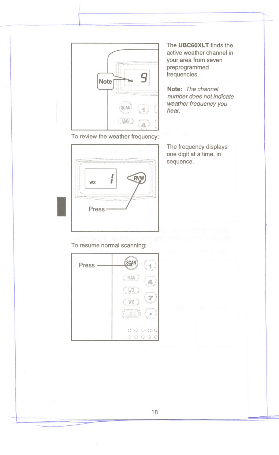 Uniden UBC60XLT User Manual | Page 20 / 28
