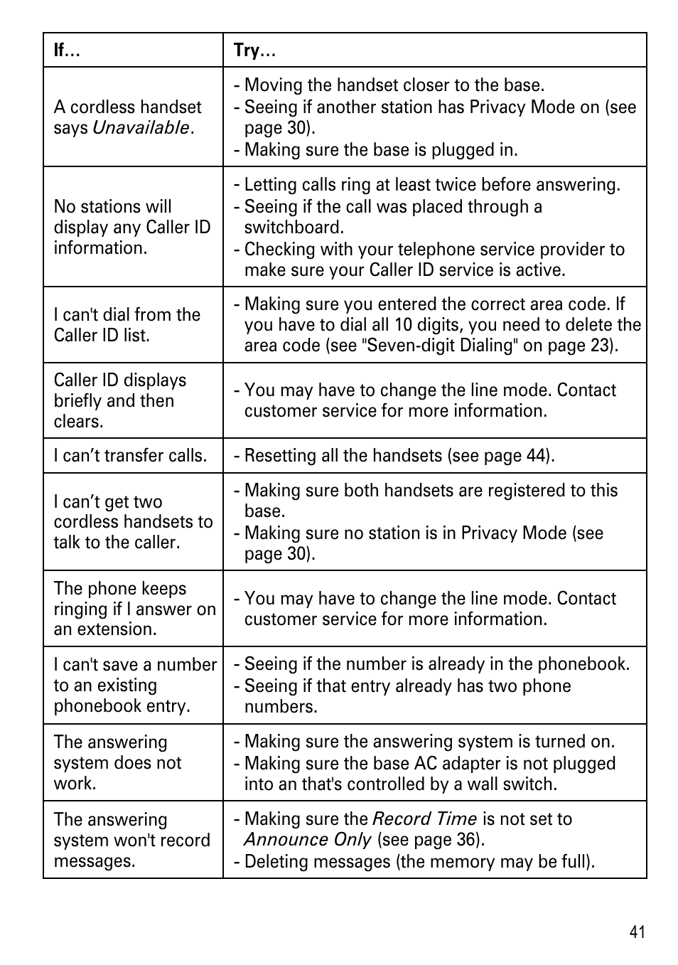 Uniden DECT4096 Series User Manual | Page 43 / 52