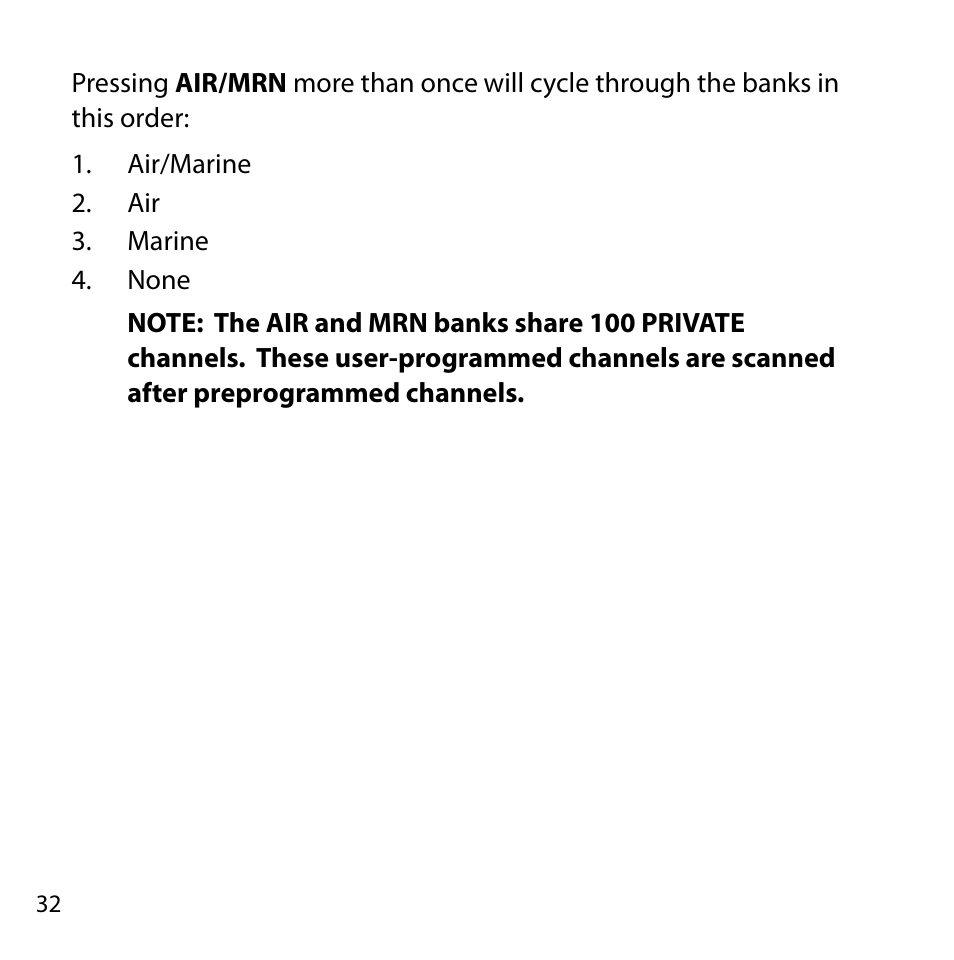 Uniden BC355N User Manual | Page 32 / 68