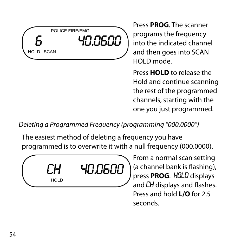 Uniden BC355N User Manual | Page 54 / 68