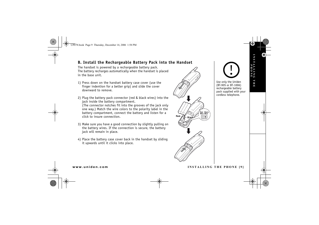 Uniden EXI 4246 User Manual | Page 10 / 47