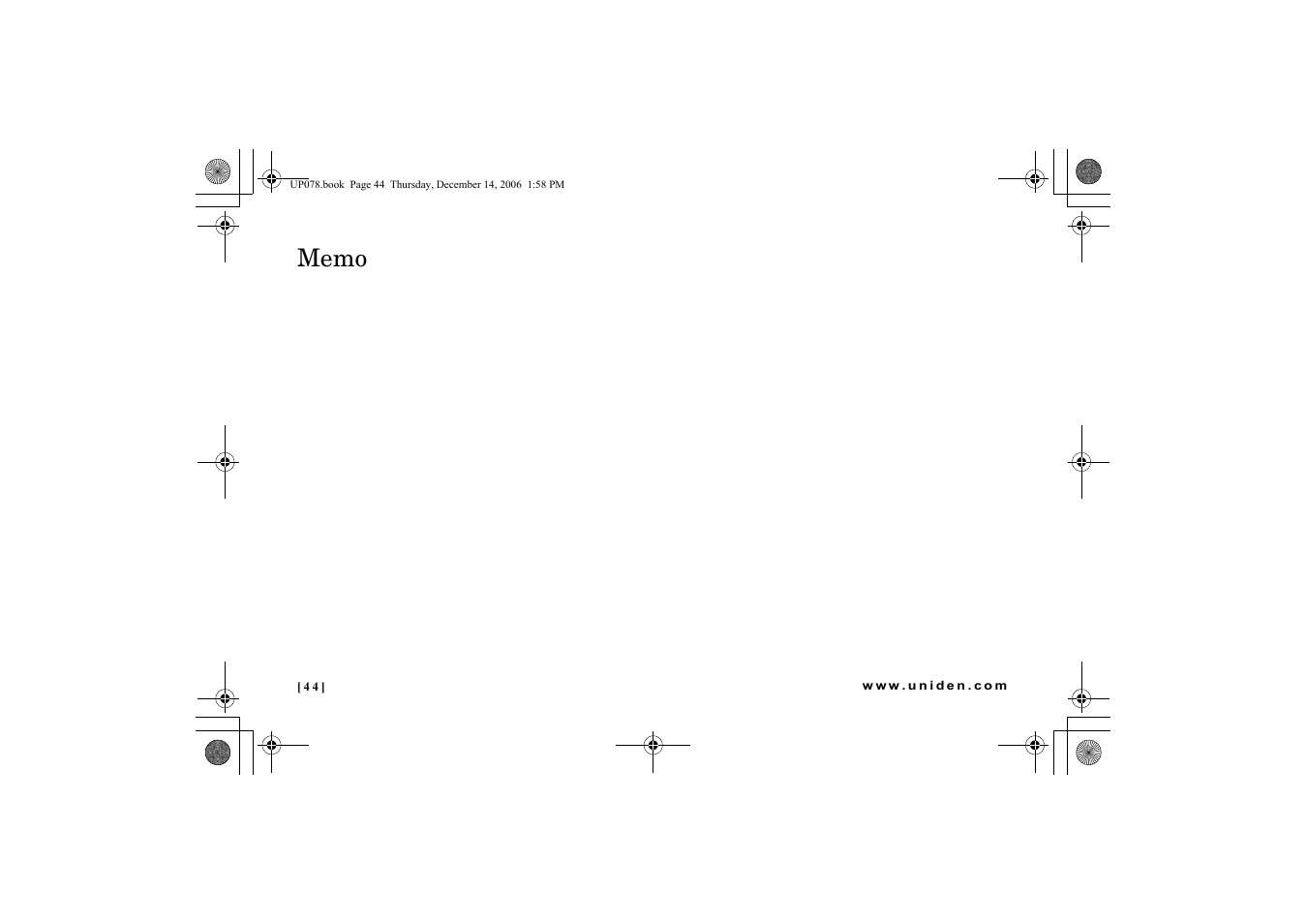 Uniden EXI 4246 User Manual | Page 45 / 47