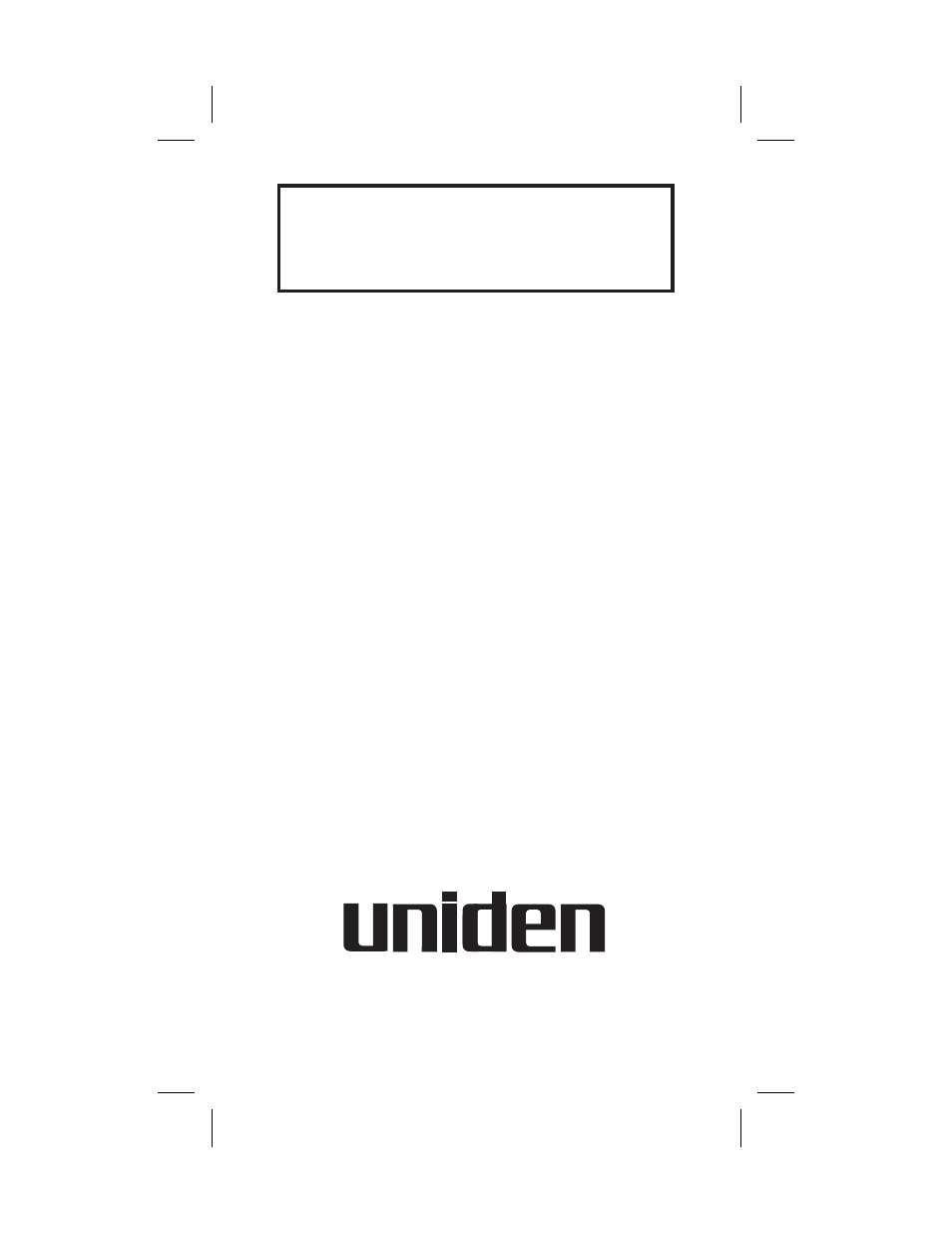 Uniden ANA 9610 User Manual | Page 3 / 46