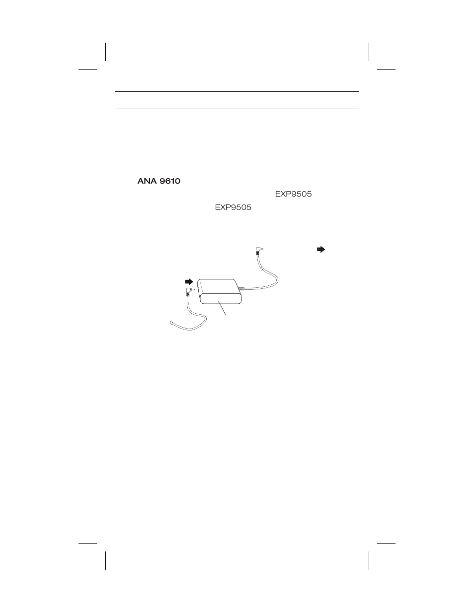 Optional backup ac adapter (exp9505) | Uniden ANA 9610 User Manual | Page 41 / 46