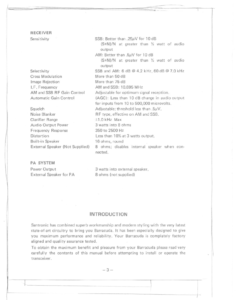 Introduction | Uniden MC-4700 User Manual | Page 4 / 12