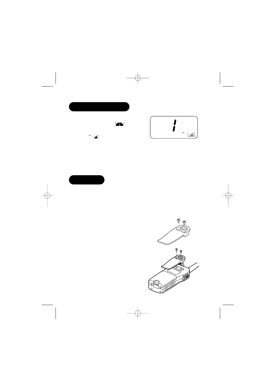 Low battery alert belt clip | Uniden FRS500 User Manual | Page 8 / 20