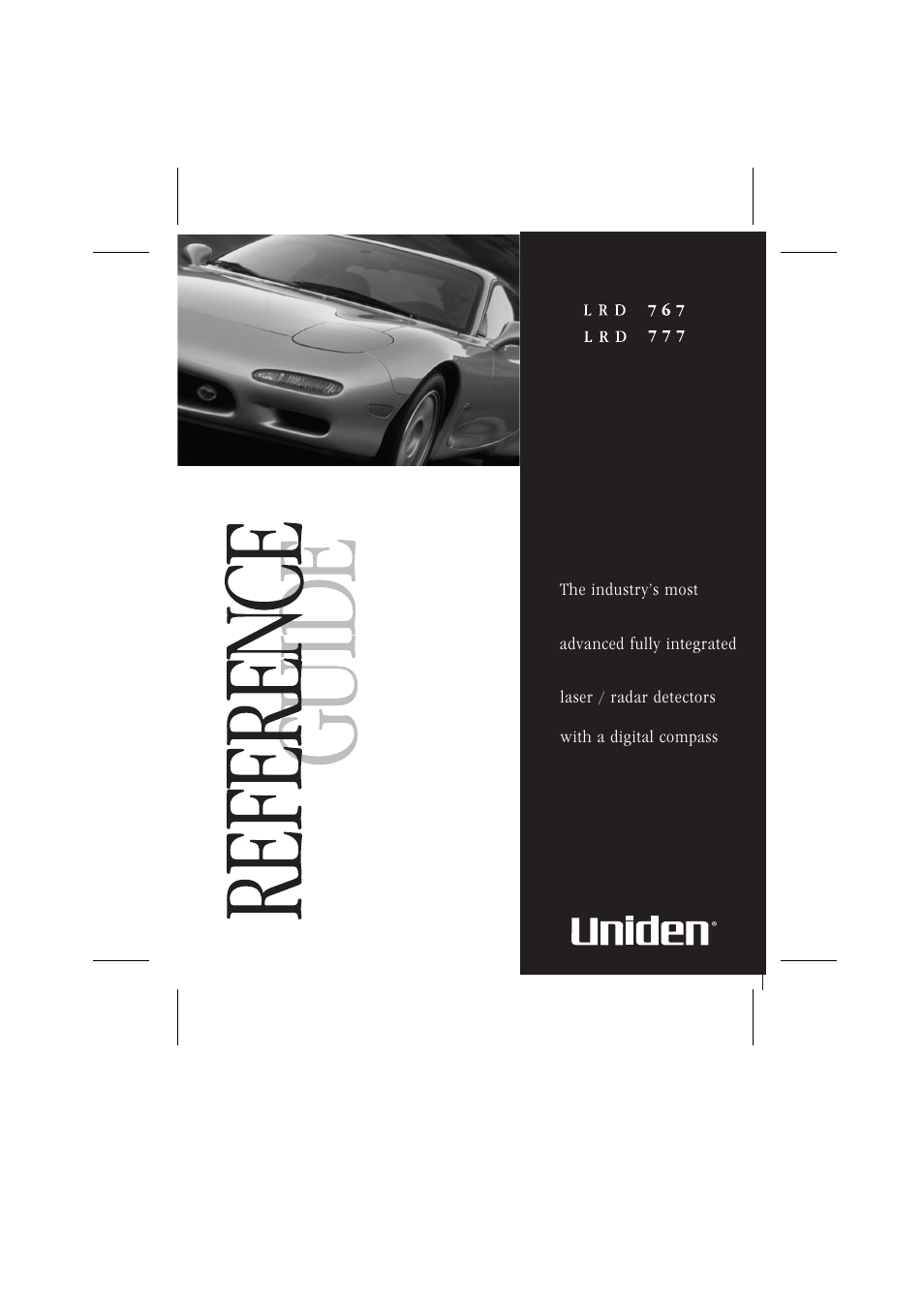 Uniden LRD 766 User Manual | 27 pages