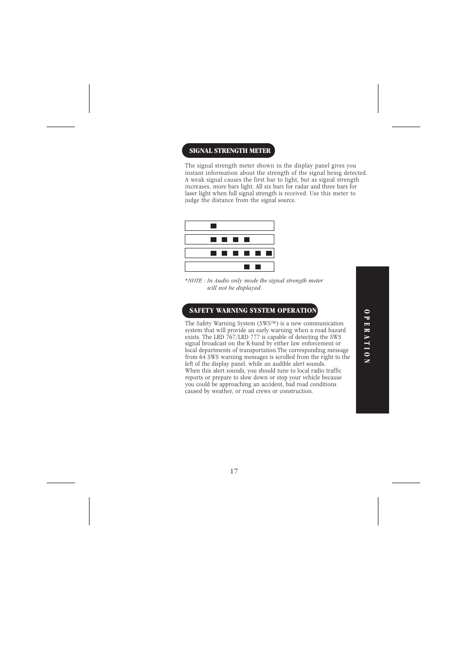 Uniden LRD 766 User Manual | Page 18 / 27