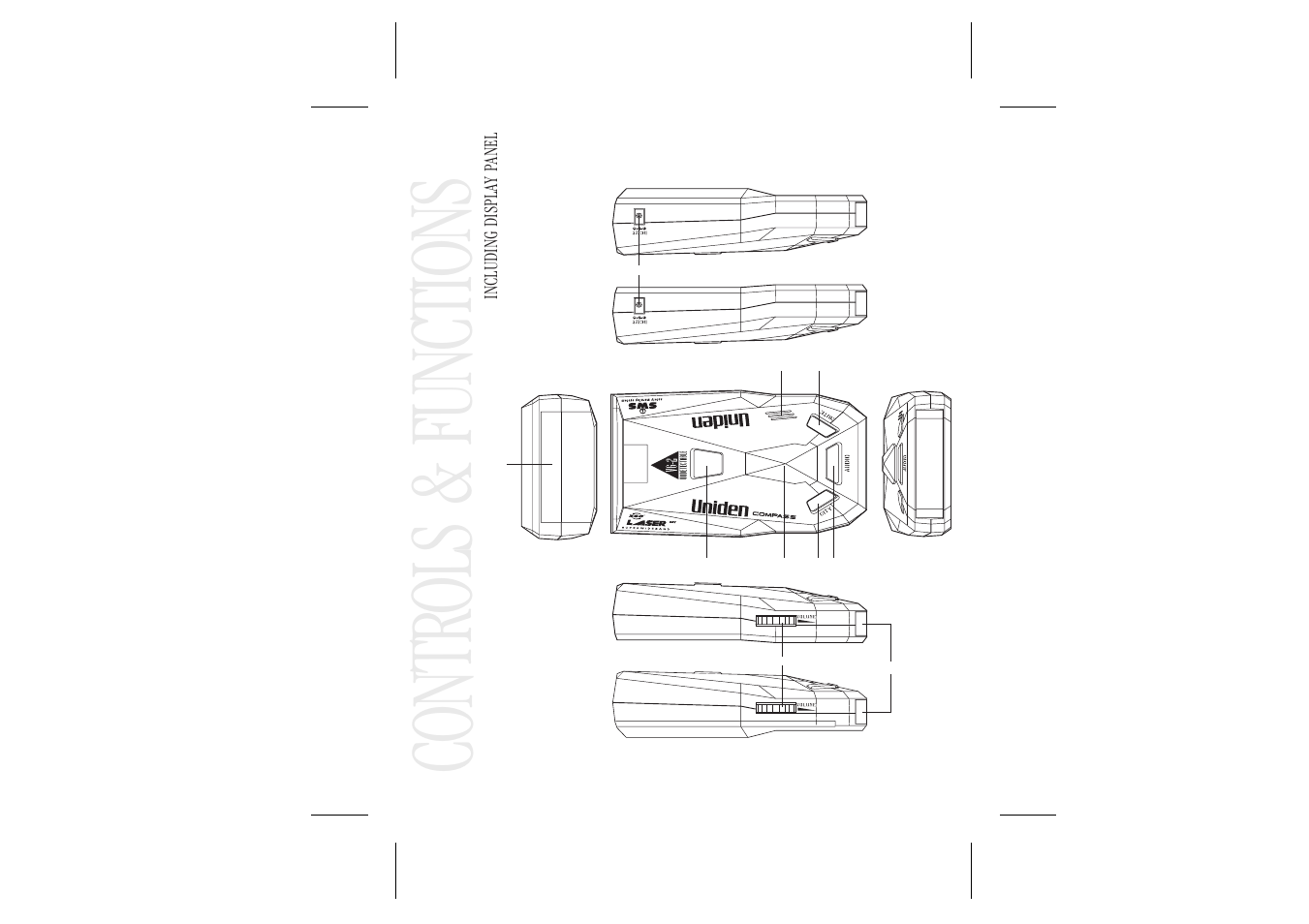 Contr ols & fun cti ons | Uniden LRD 766 User Manual | Page 26 / 27