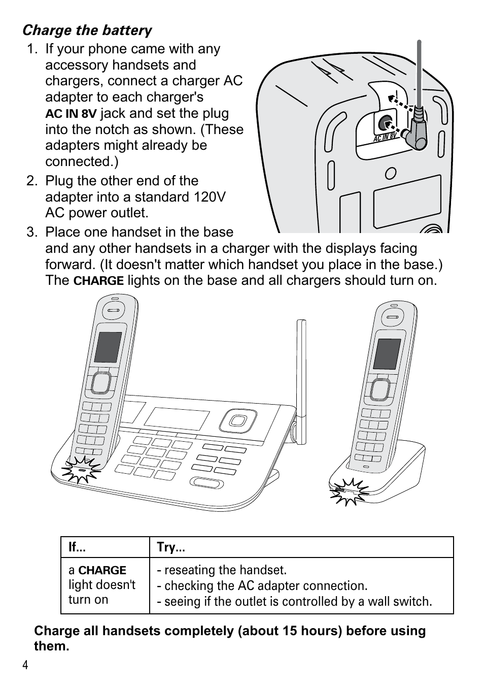 Uniden DECT4086-4 User Manual | Page 6 / 52