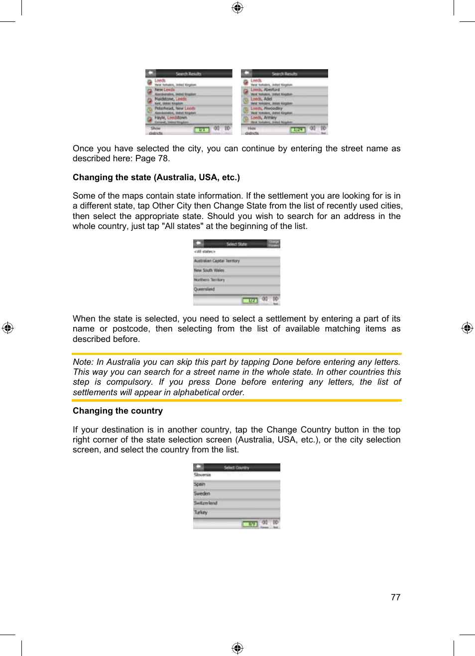 Uniden GNS8365BT User Manual | Page 105 / 120