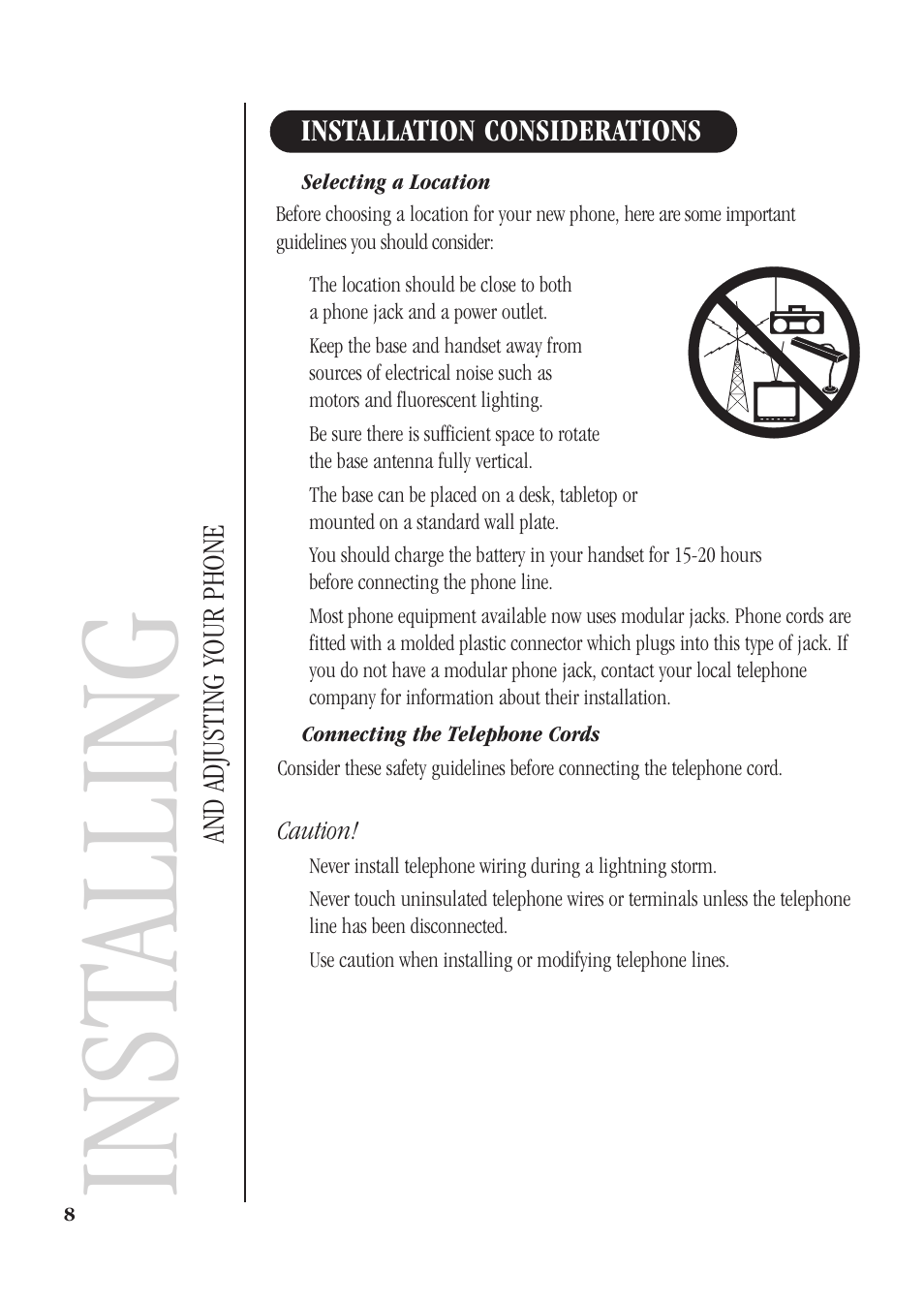 Inst alling | Uniden DGMax DGA940 User Manual | Page 11 / 42