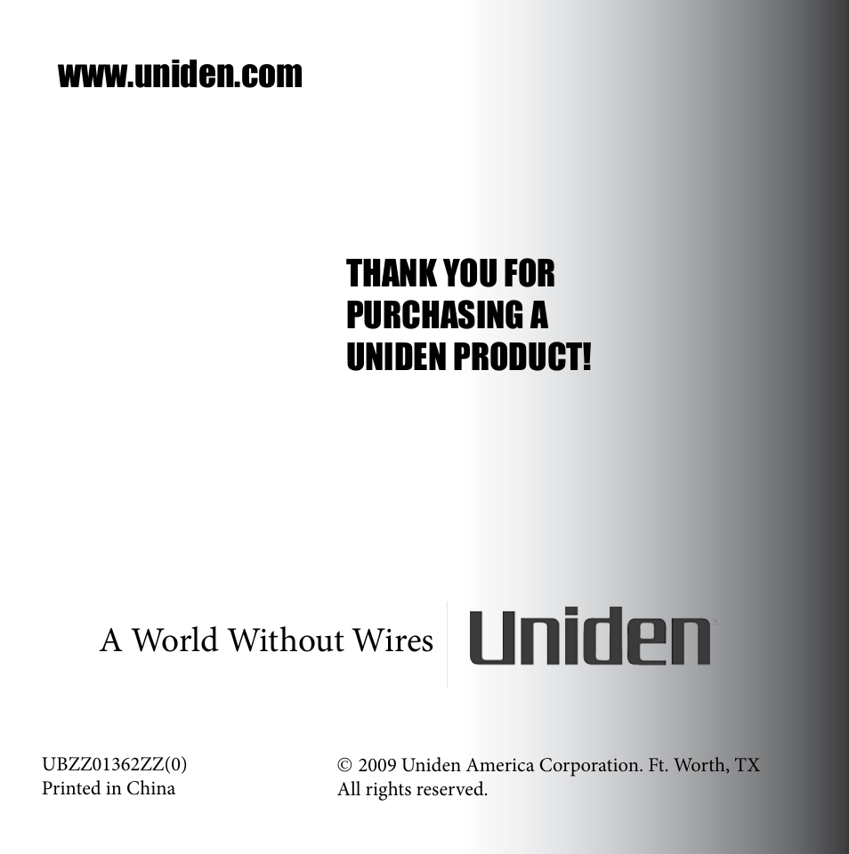 Uniden BC355C User Manual | Page 68 / 68