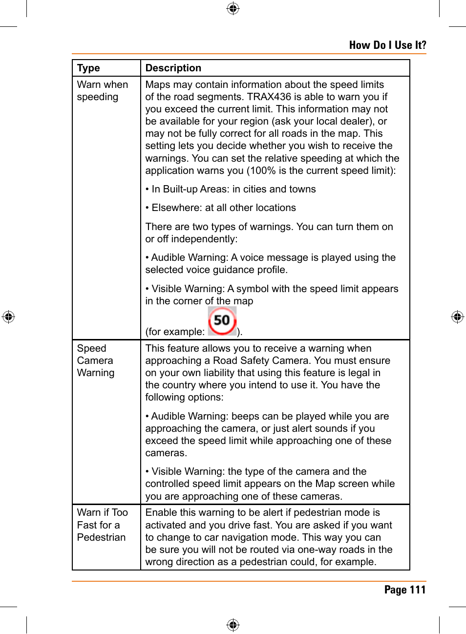 Uniden TRAX436 User Manual | Page 111 / 132