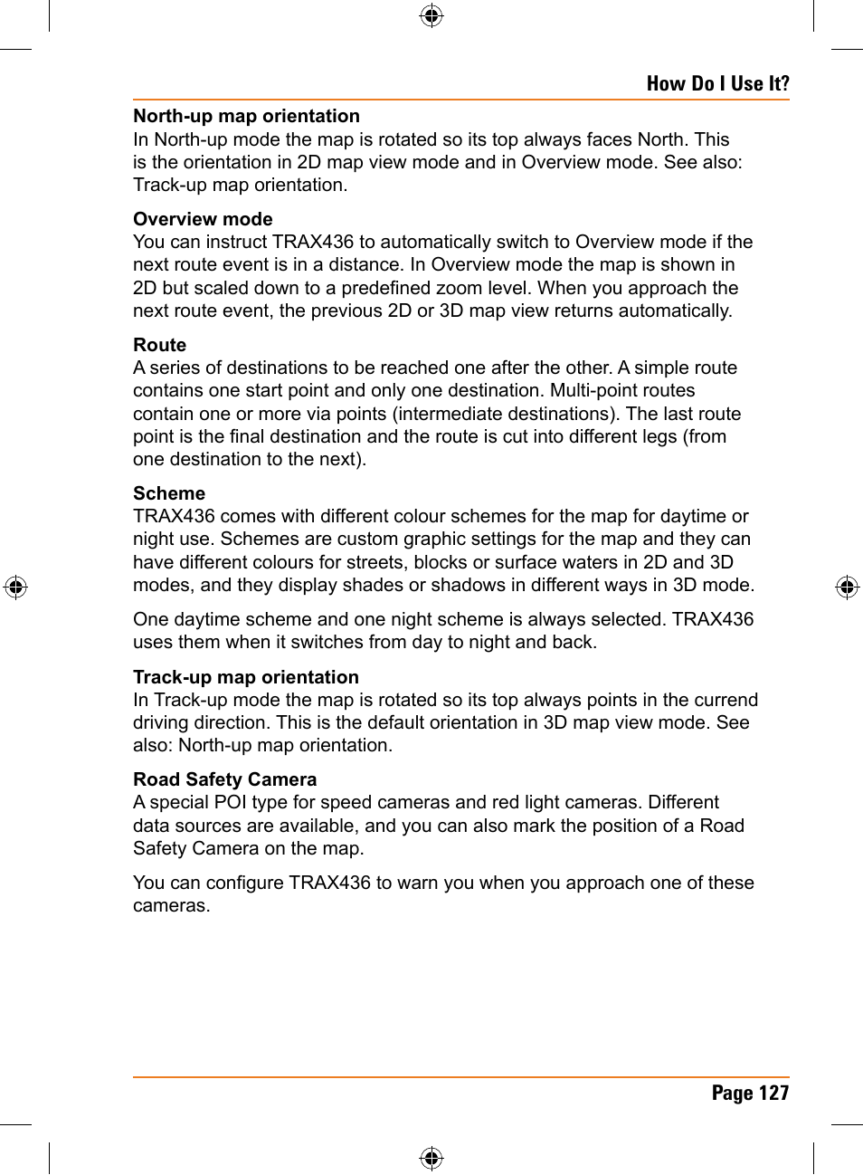 Uniden TRAX436 User Manual | Page 127 / 132