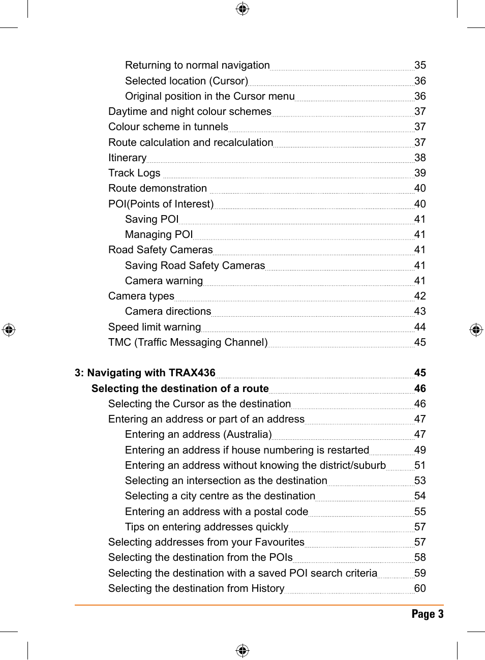 Uniden TRAX436 User Manual | Page 3 / 132