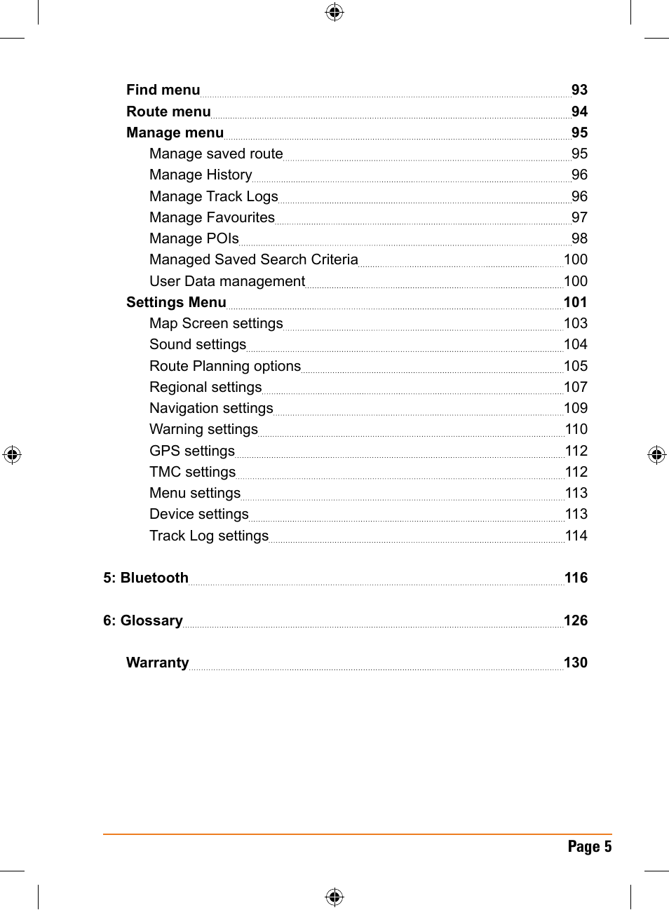 Uniden TRAX436 User Manual | Page 5 / 132