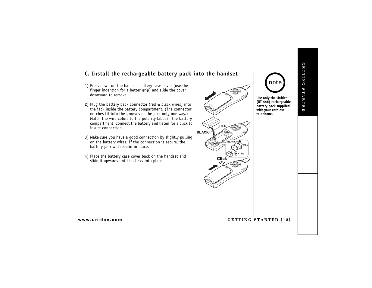 Uniden DCT7488 User Manual | Page 13 / 96