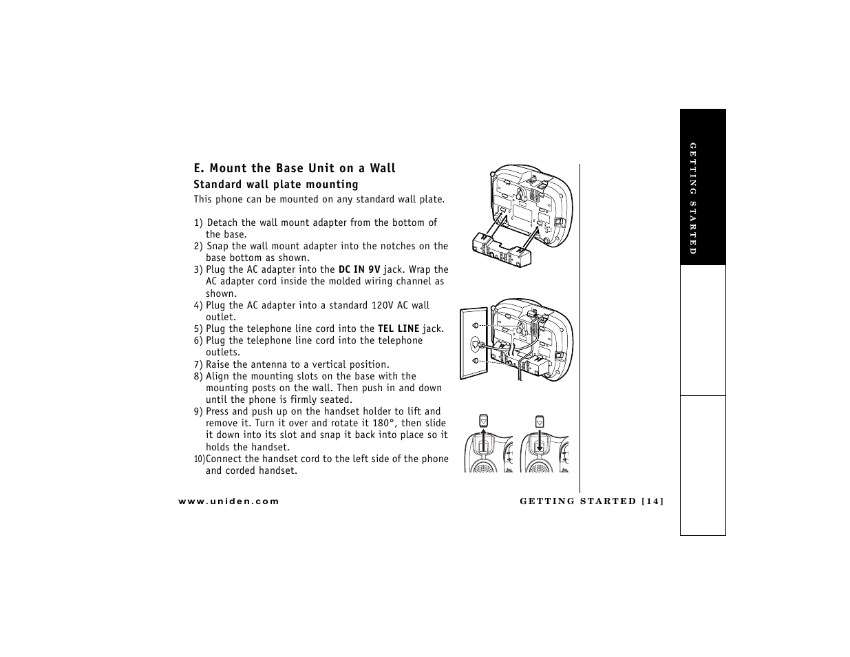 Uniden DCT7488 User Manual | Page 15 / 96