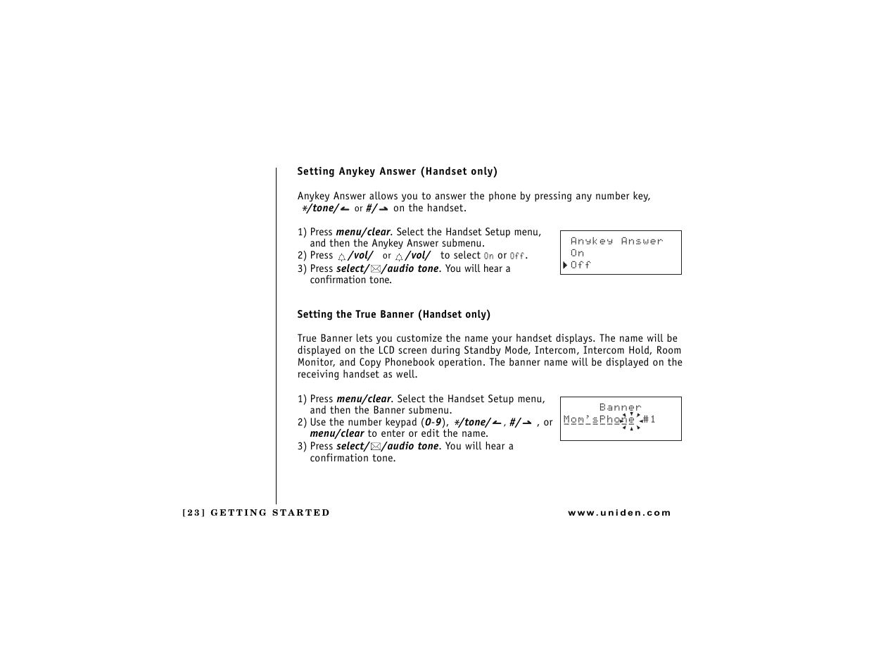 Uniden DCT7488 User Manual | Page 24 / 96