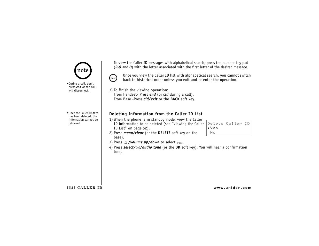 Uniden DCT7488 User Manual | Page 54 / 96