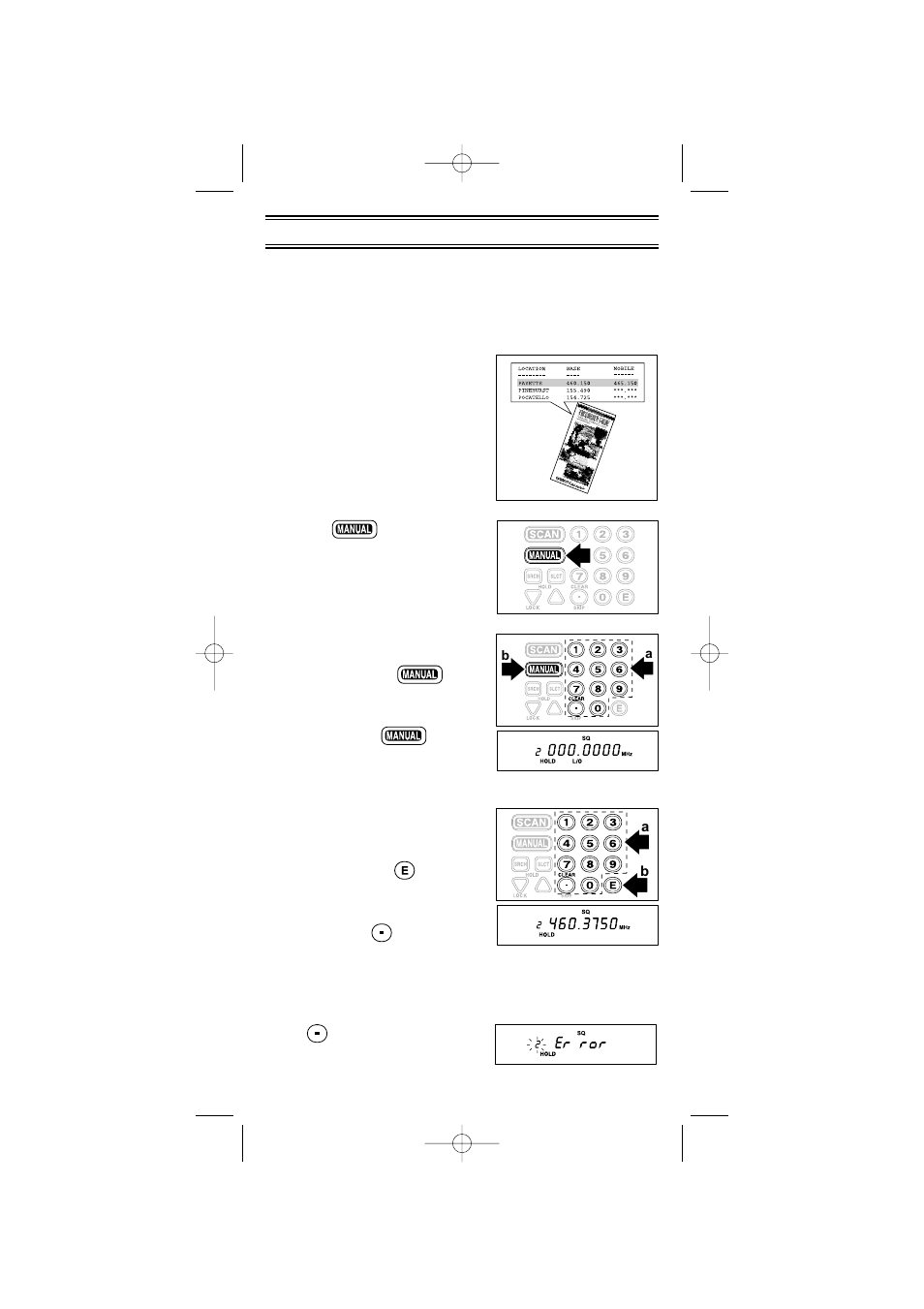 Programming | Uniden BC45XLT User Manual | Page 14 / 35