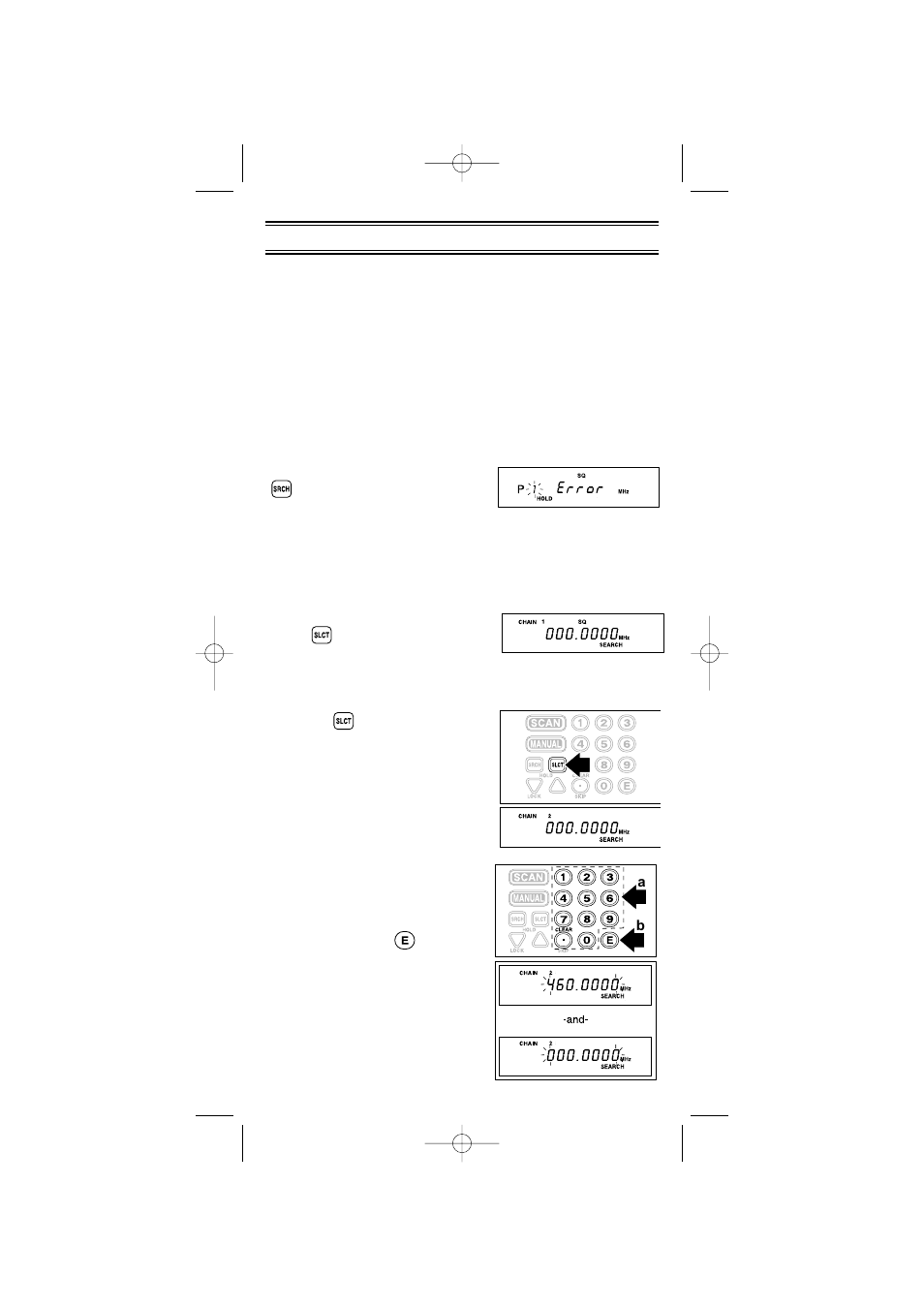 Chain search | Uniden BC45XLT User Manual | Page 22 / 35