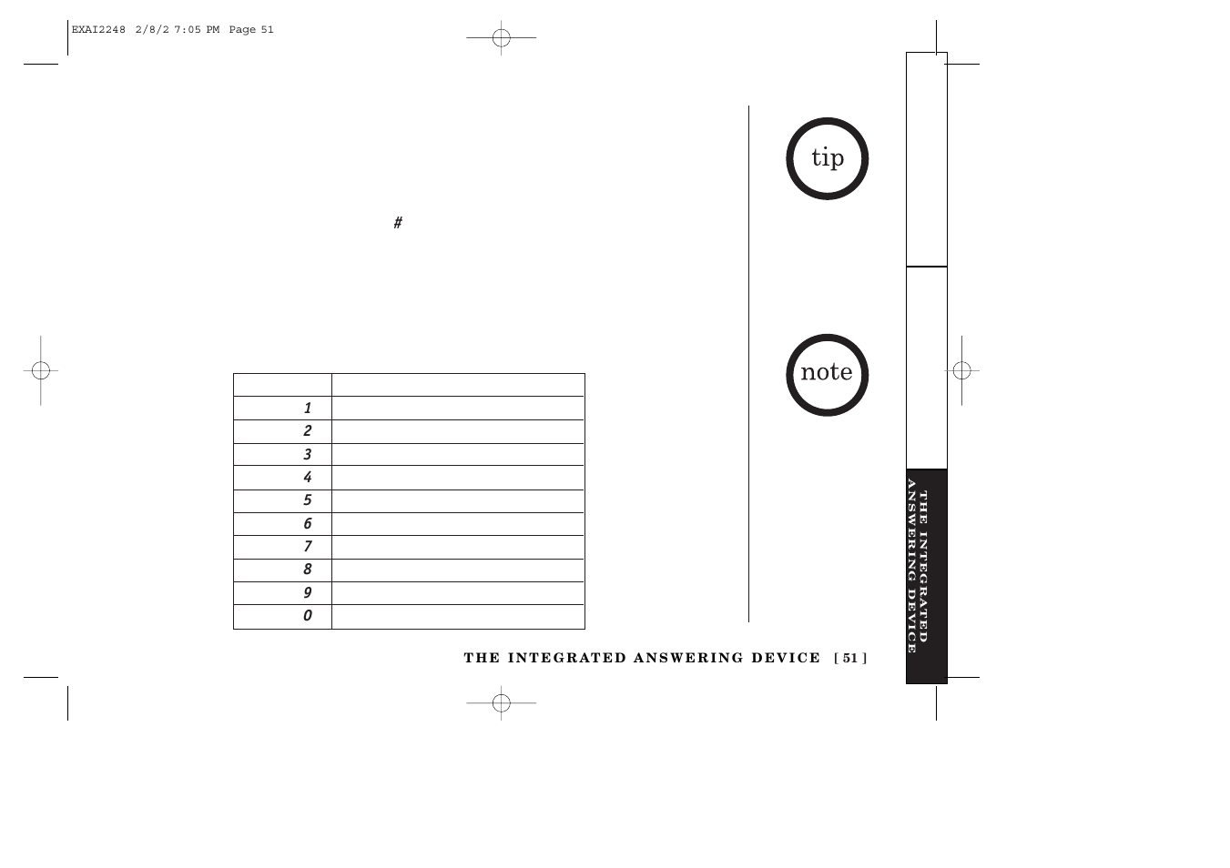 Uniden EXAI2248 series User Manual | Page 53 / 68