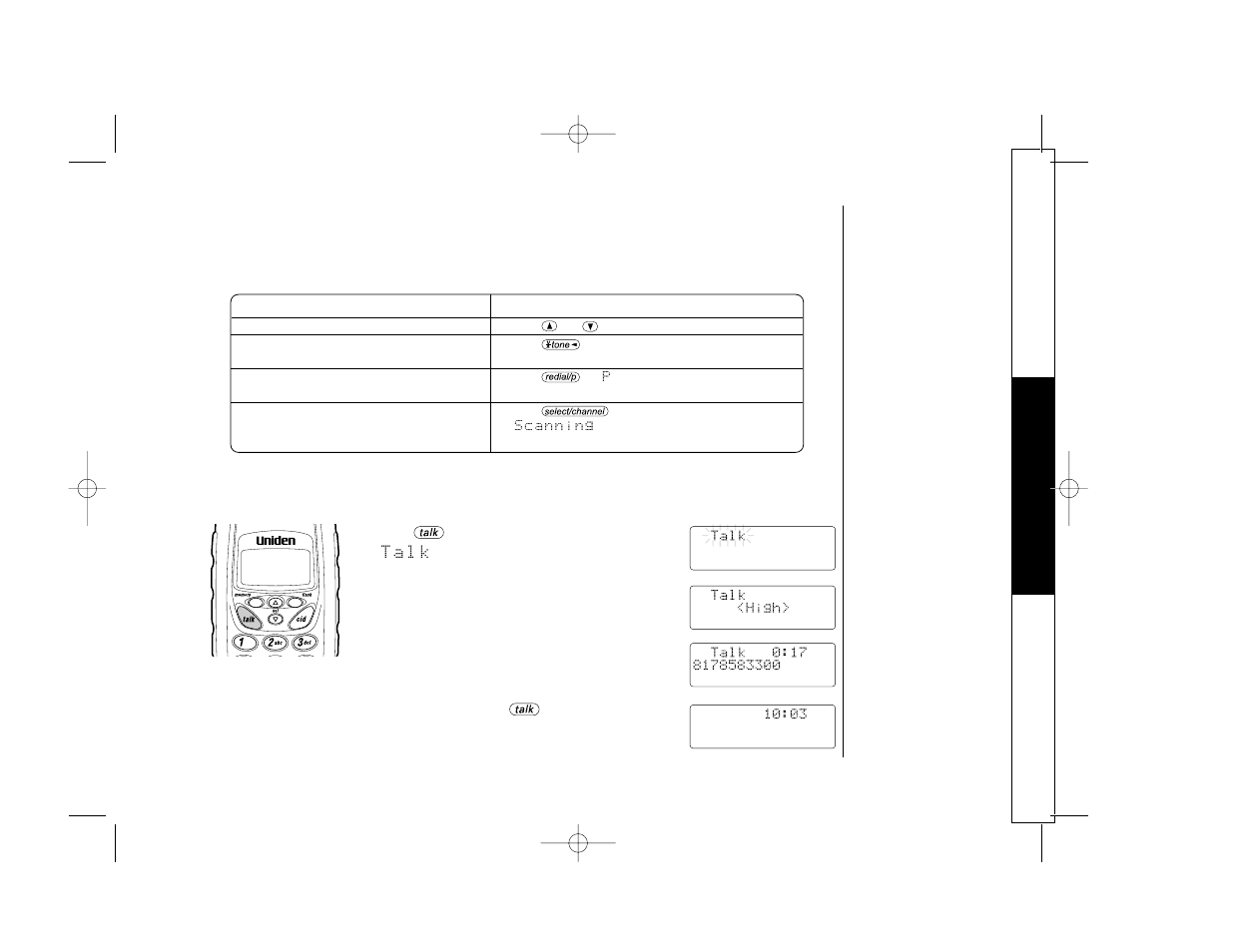 Uniden TRU 346 User Manual | Page 15 / 48