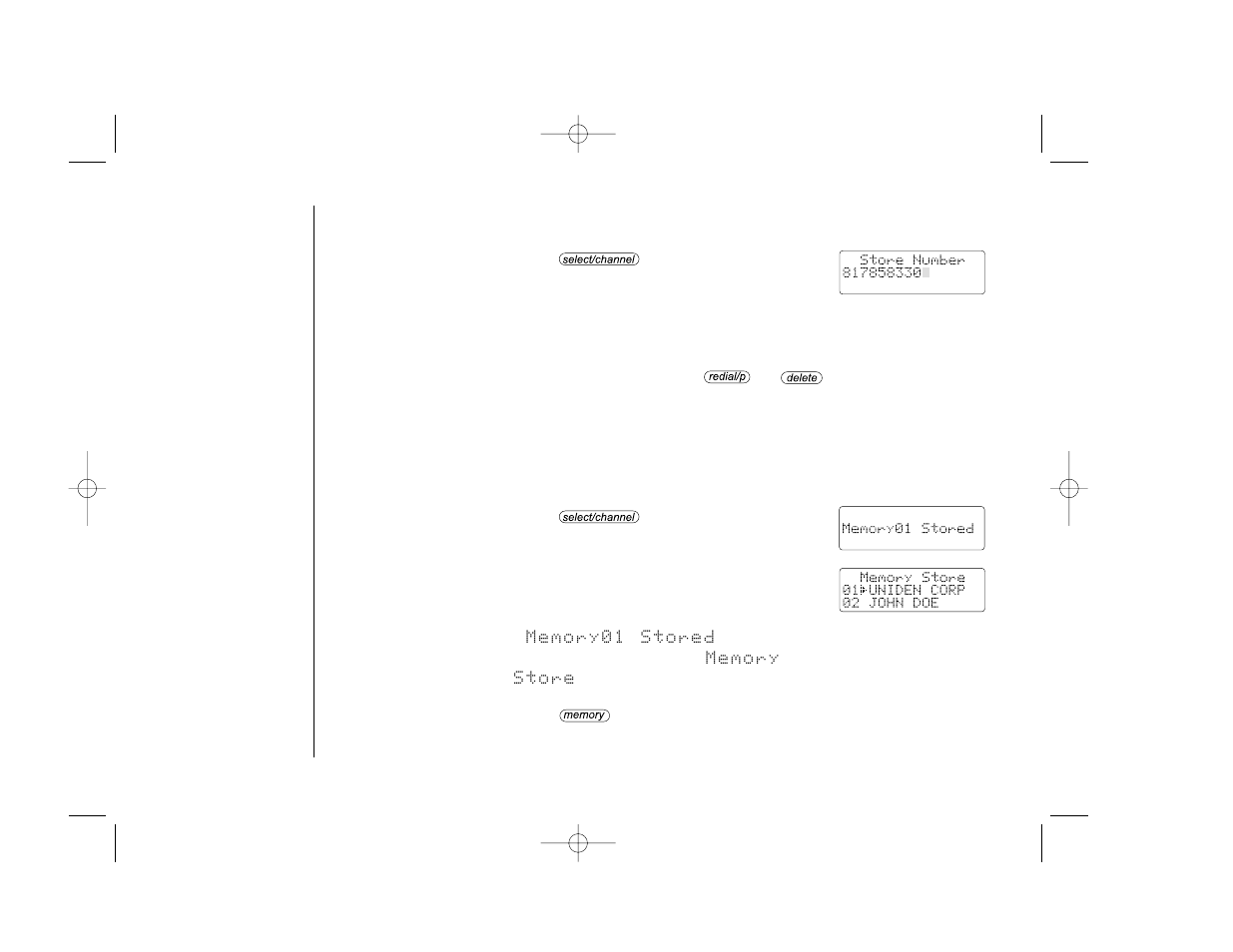 Uniden TRU 346 User Manual | Page 24 / 48