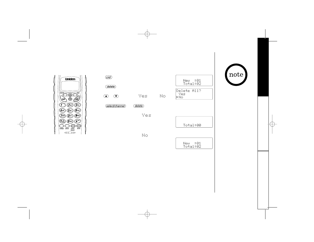 Uniden TRU 346 User Manual | Page 33 / 48