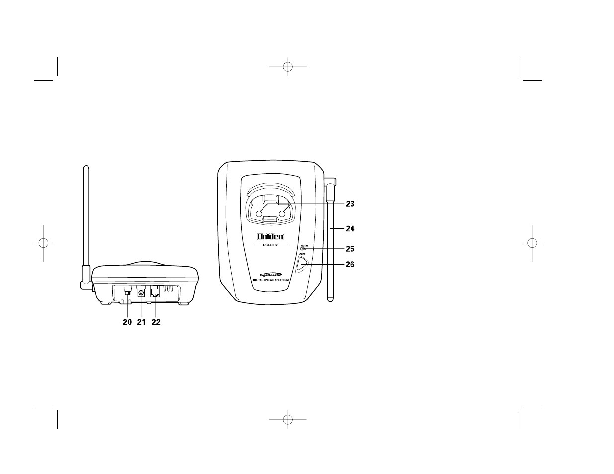 Uniden TRU 346 User Manual | Page 5 / 48