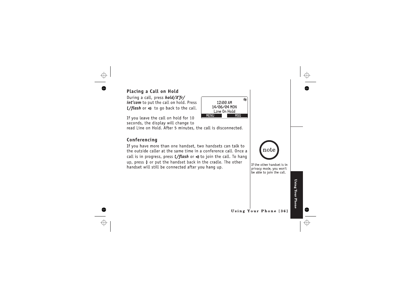Uniden WDECT2385 User Manual | Page 37 / 92
