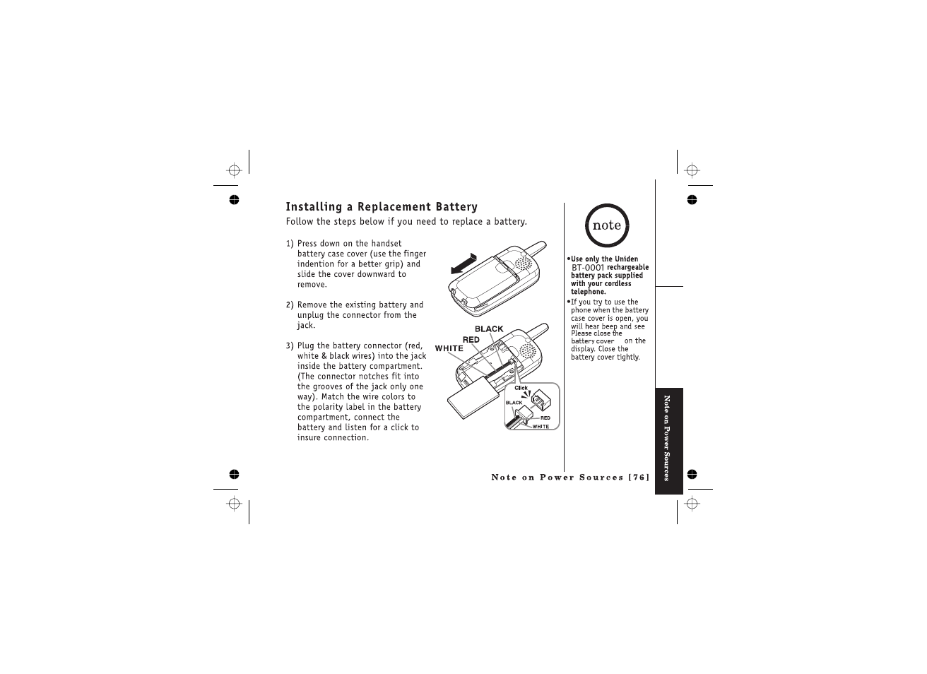 Uniden WDECT2385 User Manual | Page 77 / 92