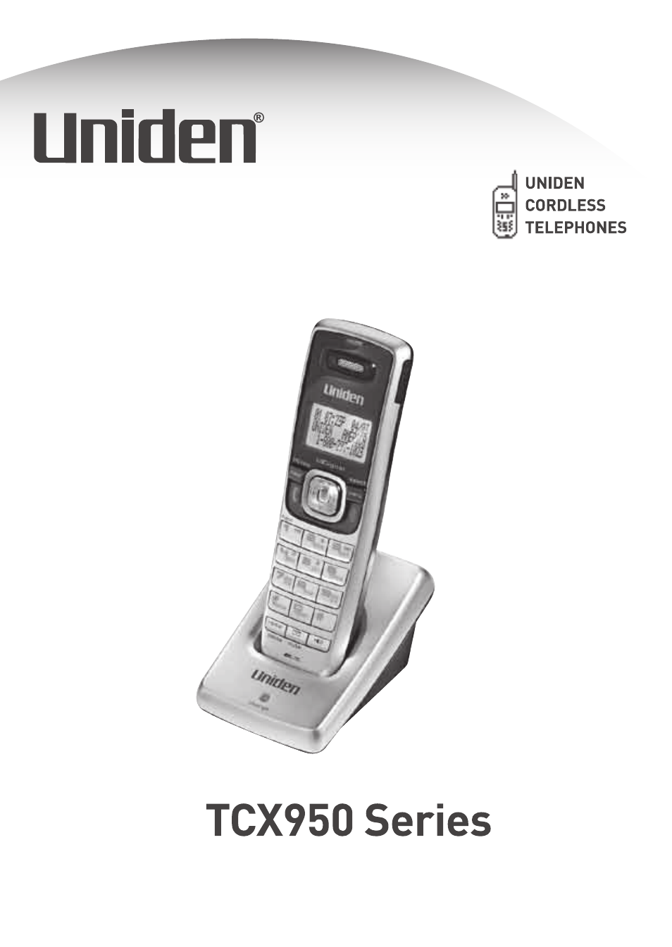 Uniden TCX950 User Manual | 24 pages