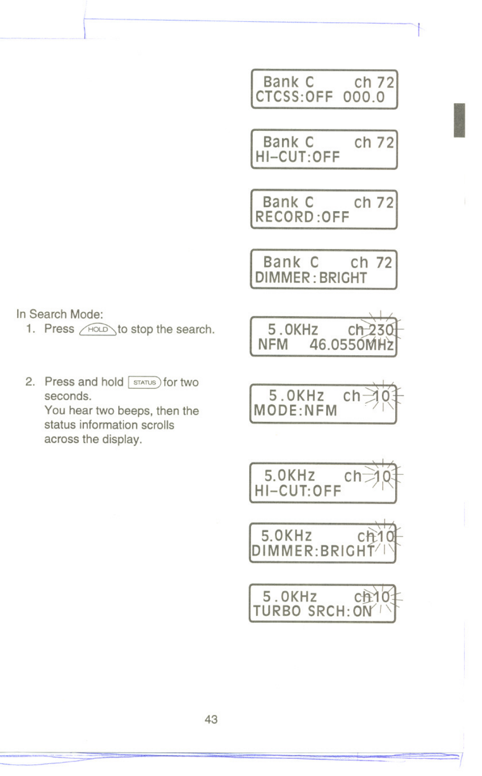 Uniden UBC9000XLT User Manual | Page 46 / 58
