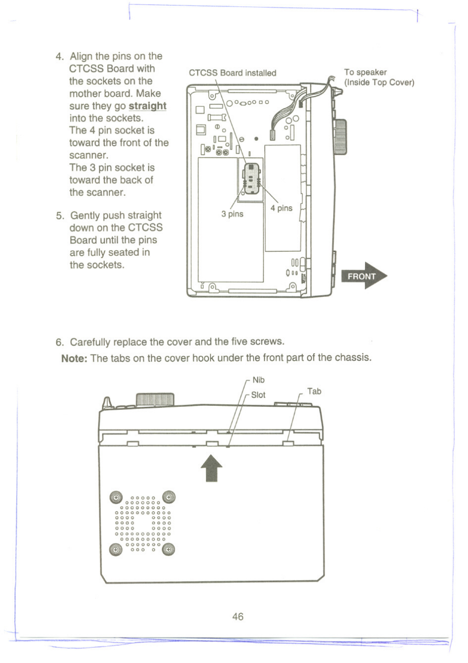 Uniden UBC9000XLT User Manual | Page 49 / 58