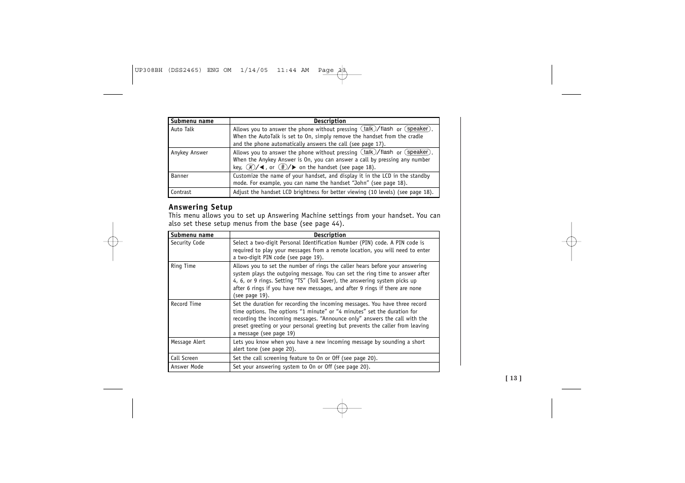 Uniden DSS 2455 User Manual | Page 19 / 76