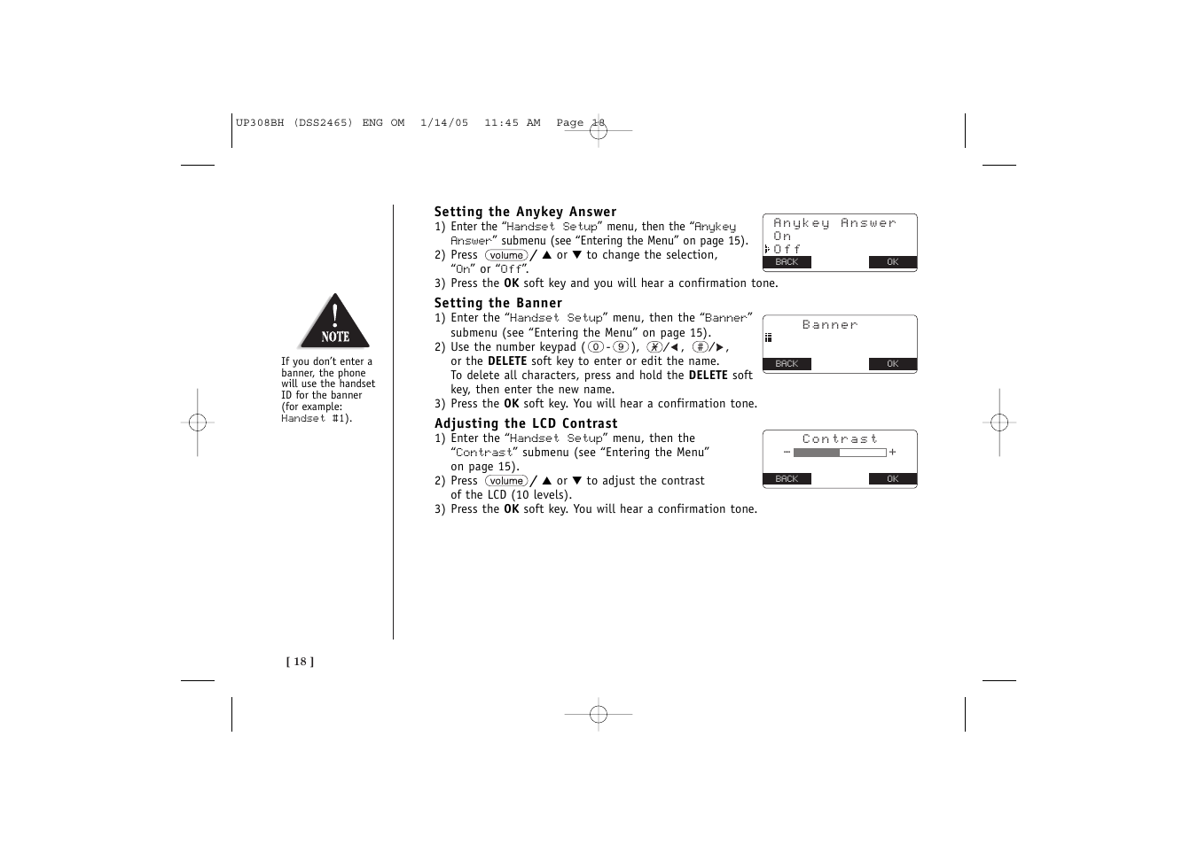 Uniden DSS 2455 User Manual | Page 24 / 76
