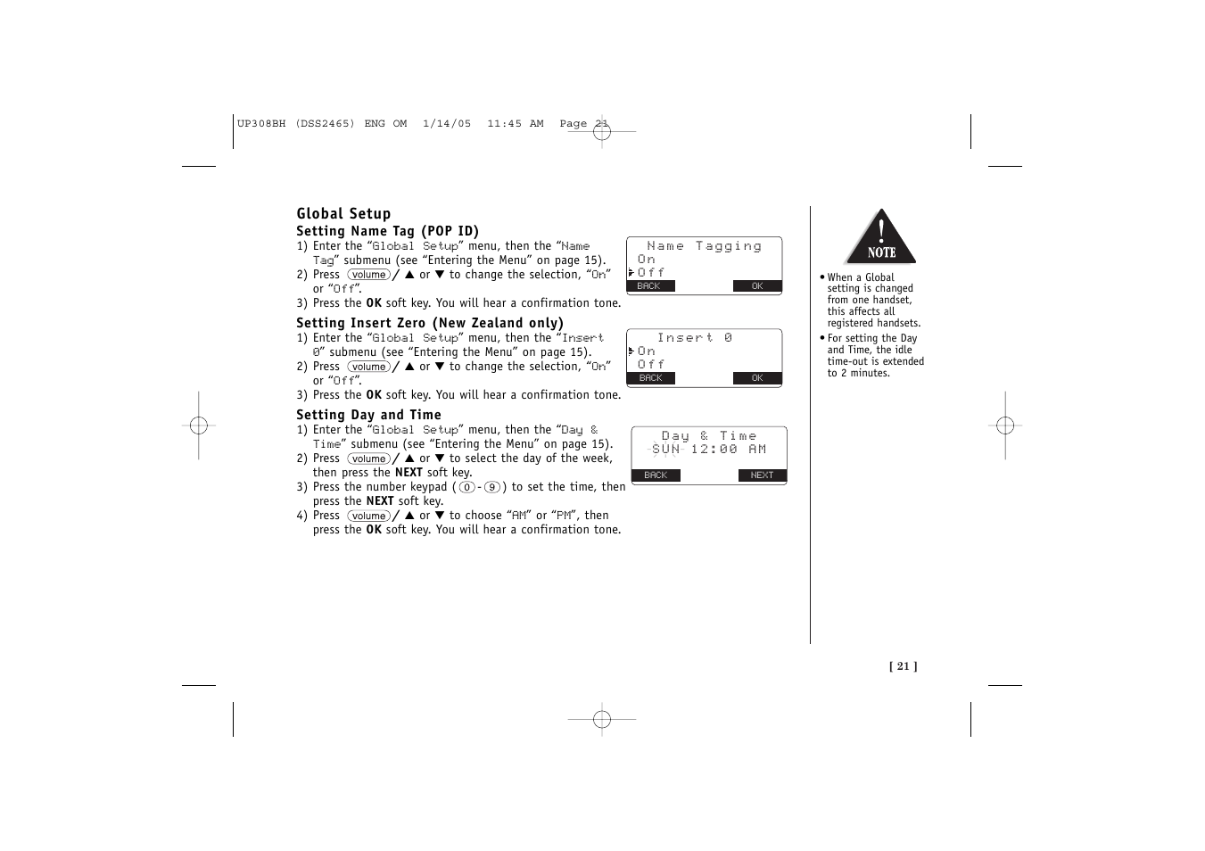 Uniden DSS 2455 User Manual | Page 27 / 76