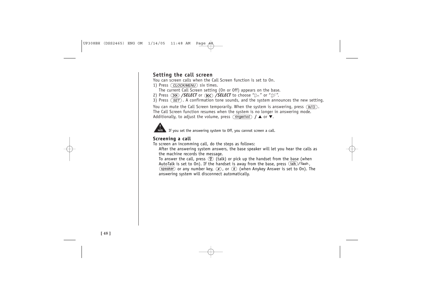 Uniden DSS 2455 User Manual | Page 54 / 76