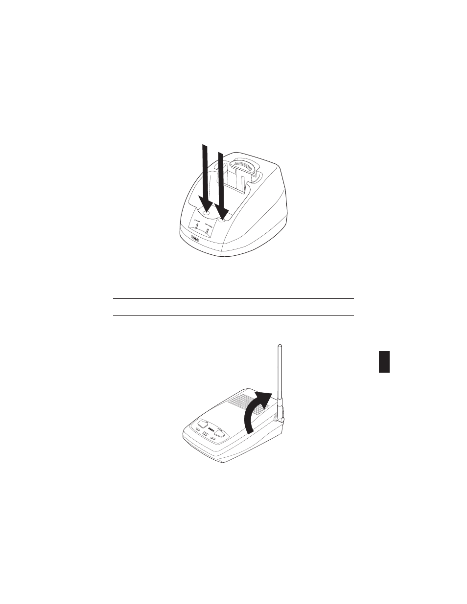 Cleaning the battery and charging unit contacts 21, Using your ana 9710 handset | Uniden ANA 9710 User Manual | Page 27 / 46