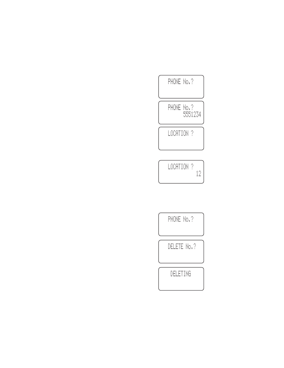 Erasing a stored number 30 | Uniden ANA 9710 User Manual | Page 36 / 46