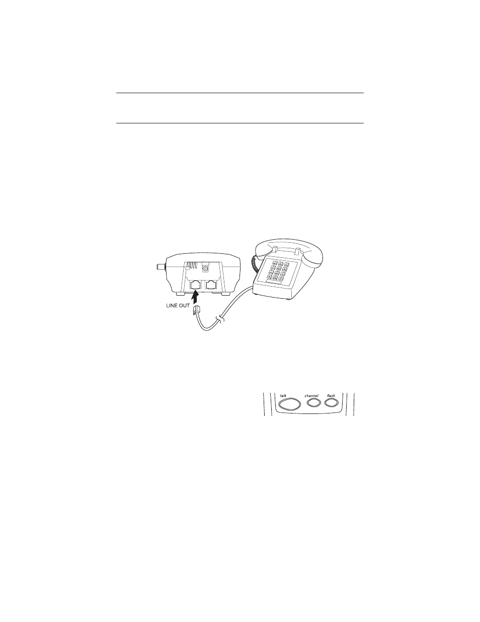 Connecting the desk telephone. 35, Transferring a call to the ana 9710. 35, Transferring a call to the desk telephone 35 | Uniden ANA 9710 User Manual | Page 41 / 46