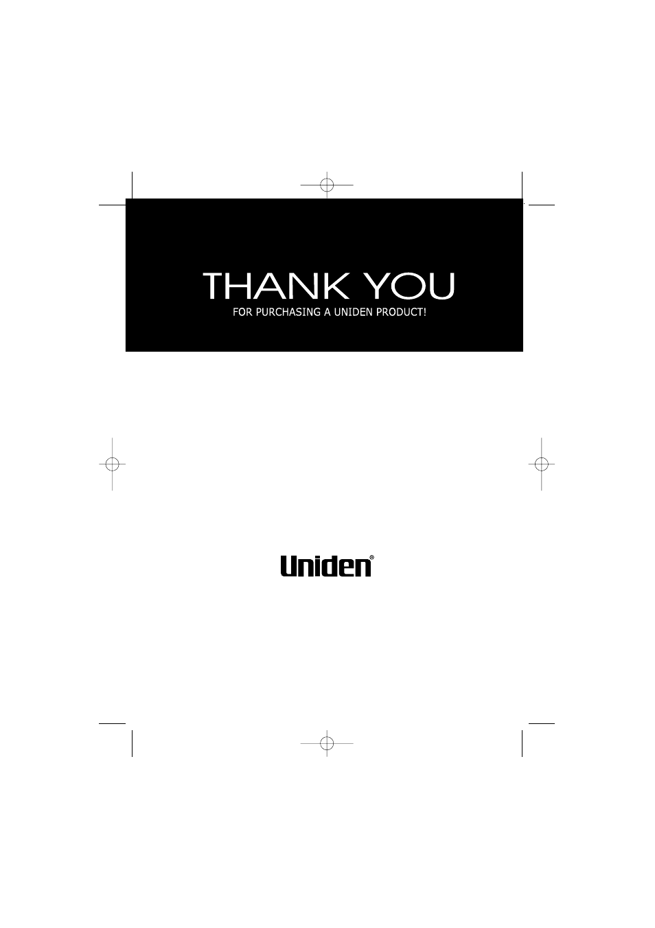 Uniden 550W User Manual | Page 23 / 23