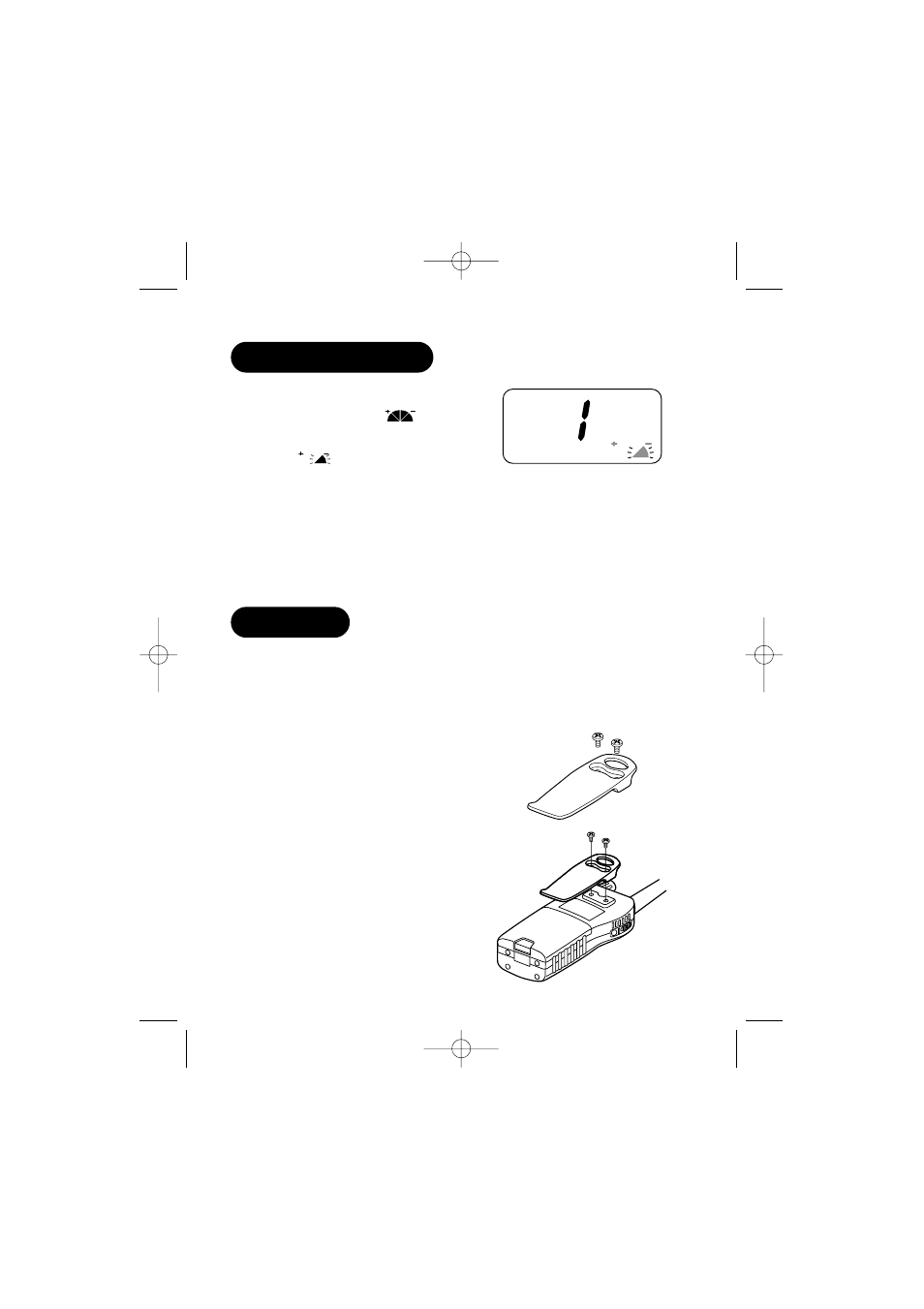 Low battery alert belt clip | Uniden 550W User Manual | Page 8 / 23