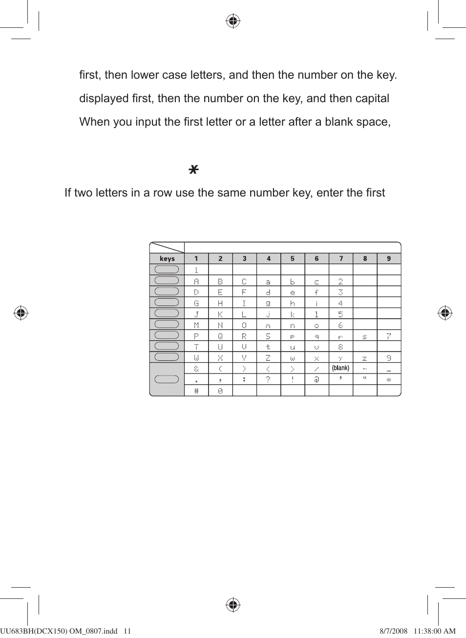 Uniden DCX150 Series User Manual | Page 12 / 24
