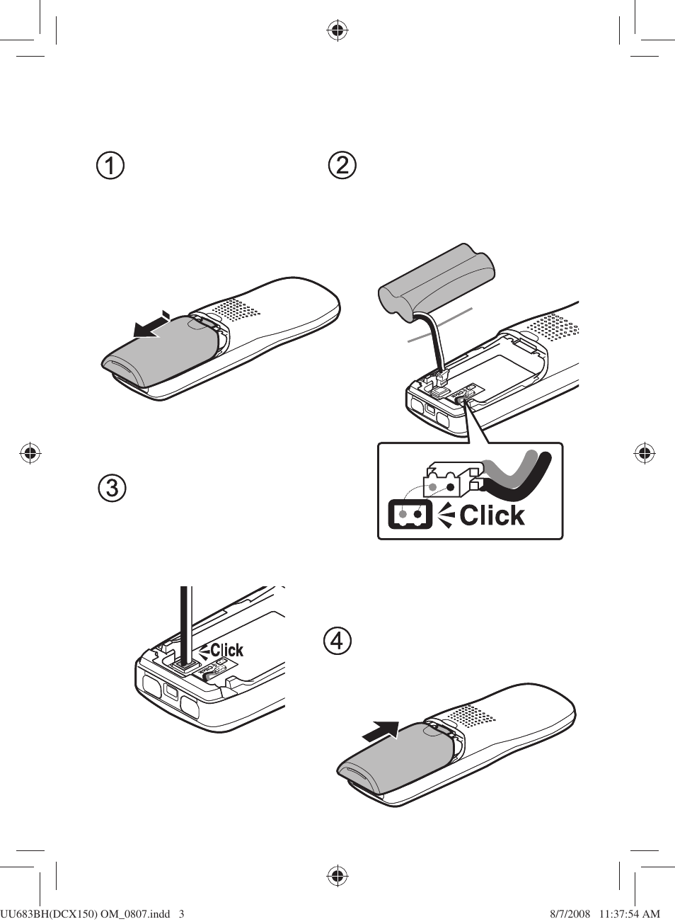 Uniden DCX150 Series User Manual | Page 4 / 24